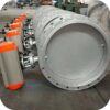 D641W Large-Diameter High-Temperature Pneumatic Ventilation Butterfly Valve